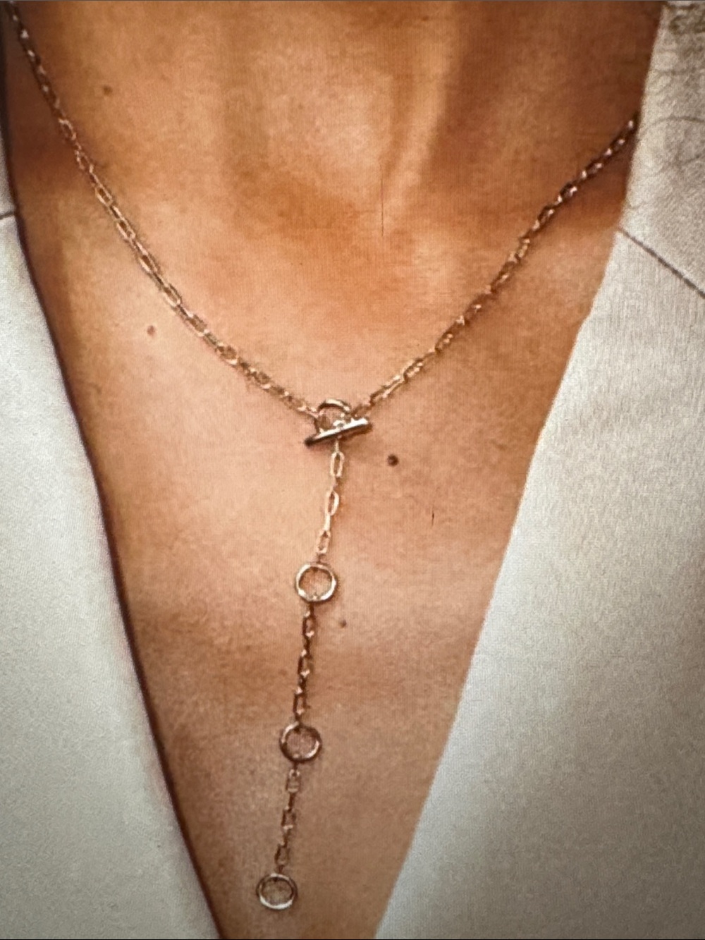 Kendra Scott Andi Gold Y Necklace